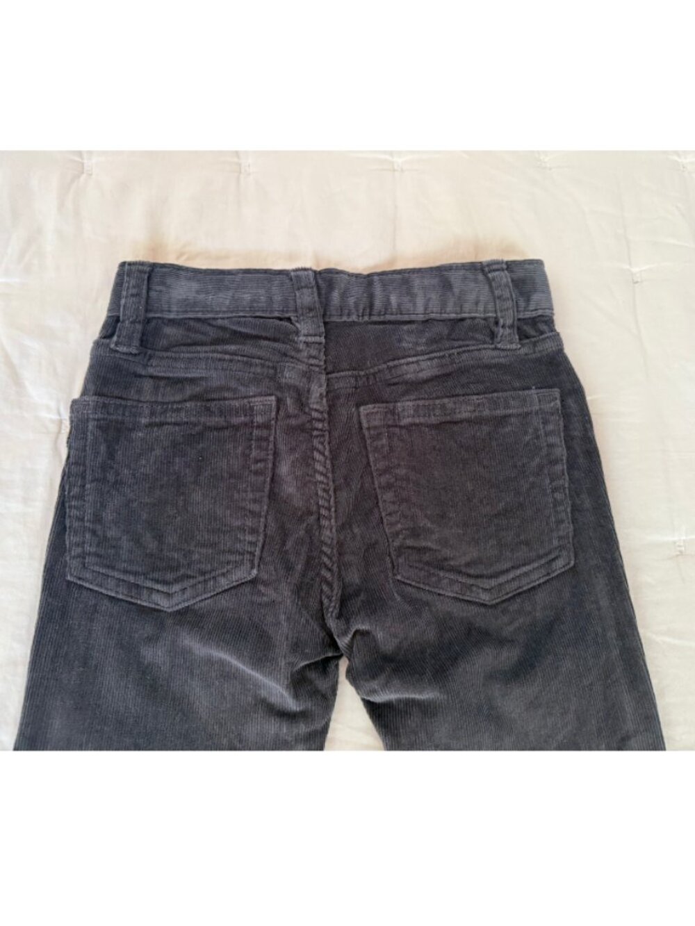 J Crew Crewcuts Dark Gray Stretch Cords Size 3 - Picture 5 of 6